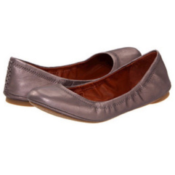 Lucky Brand Shoes - Lucky Brand Emmie Flats in Metallic Powder