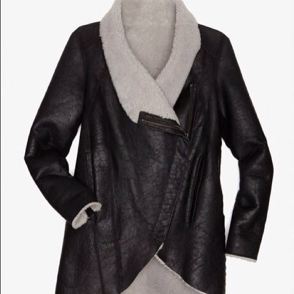 🎉Host Pick Helmut Lang Weathered Shearling Jacket
