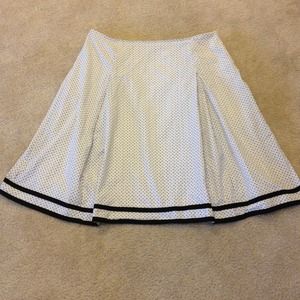 Gorgeous black and white Pendleton skirt!