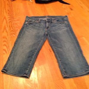 7 knee length jeans