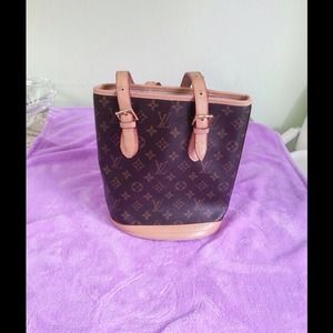 LV bucket bag and makeup bag for sweet donnalynnk