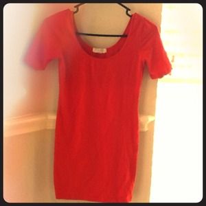 Sexy Dark Orange Dress