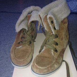 ALDO suede boot, worn once.