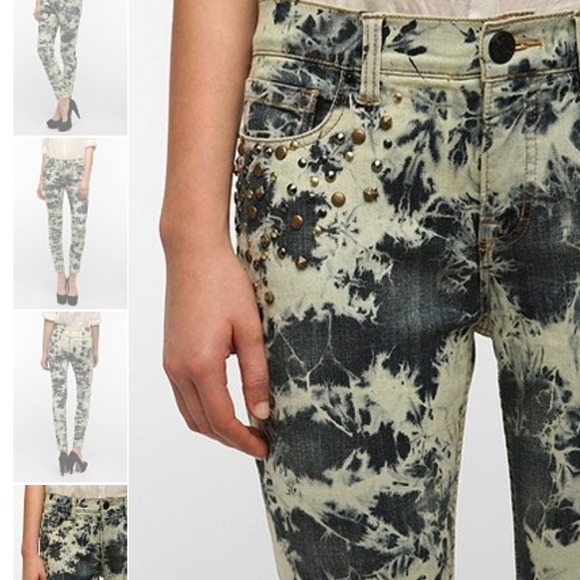 Urban Outfitters BDG Twig Studded Bleach Effect - Picture 3 of 3