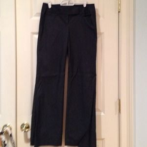 Dark denim look but it is a dress pant