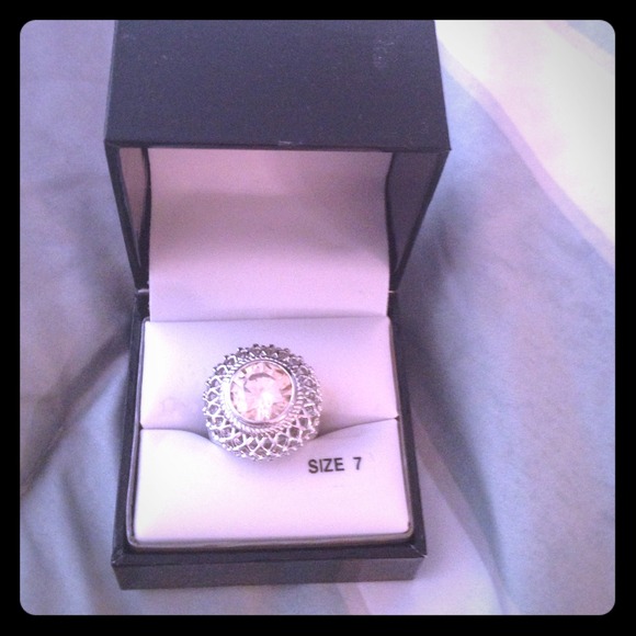 NWT Sterling Silver gem Ring