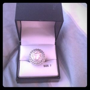 NWT Sterling Silver gem Ring