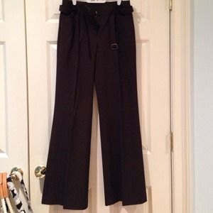 Chocolate brown dress pant