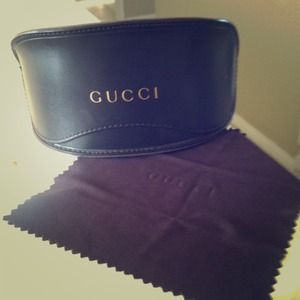 Authentic Gucci sunglasses case