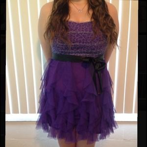 Purple dress!