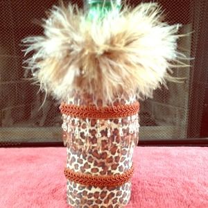 SOLD!! Cheetah Jazzy Water Bottle jacket