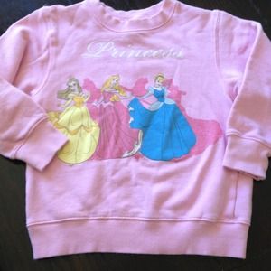 ❌Sold❌Girls Disney princess sweatshirt