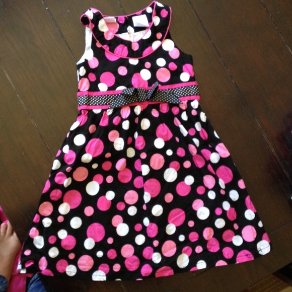 ❌Sold❌Girls polka dot dress