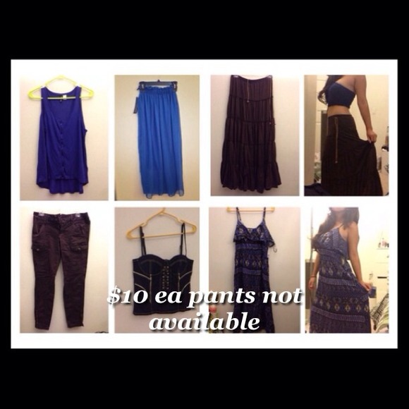 $10 each pants not available