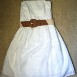 *bundle* Strapless dress WHBM and banana republic