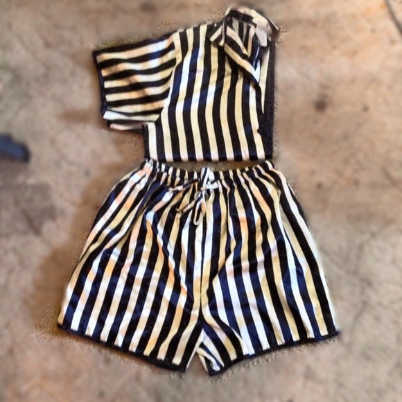 Vintage satin pajamas
