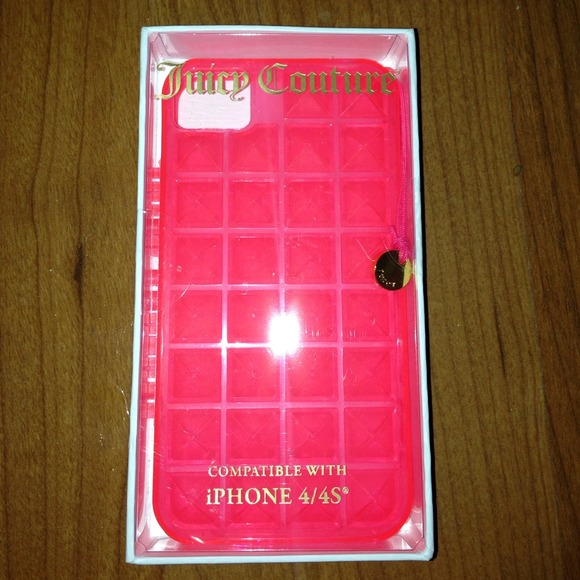 Juicy Couture Accessories - Authentic Juicy Couture Pyramid IPhone 4/4S Case