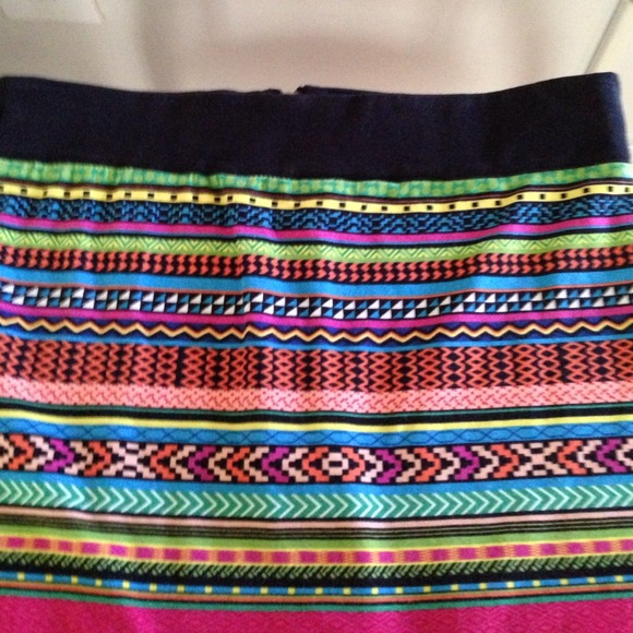 SOLD! - Limited edition tribal print skirt! - Picture 2 of 4