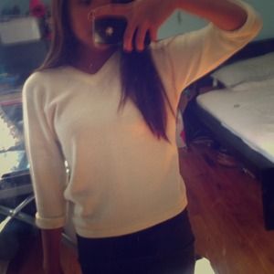 Cute white sweater