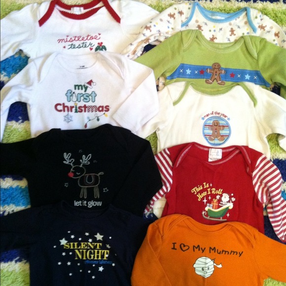 Holiday onesies