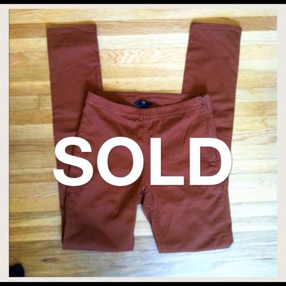 SOLD: Rust/Brown H&M Pants