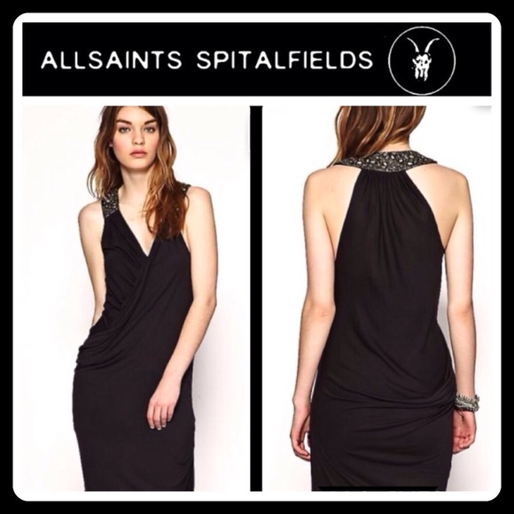 All Saints Dresses & Skirts - All Saints Spitalfields Malli wrap dress
