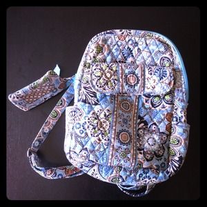 Vera Bradley Small Backpack with Id/keychain