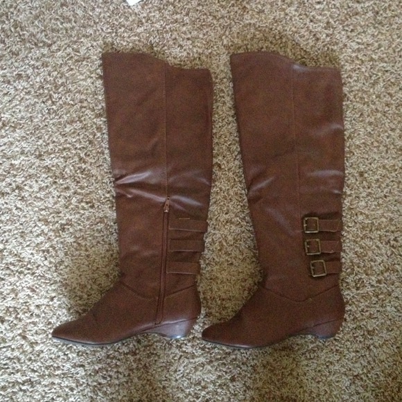 Knee high boots