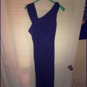 Formal length Calvin Klein dark grey gown