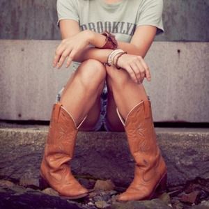 Vintage cowgirl boots