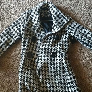 Black and white dress jacket