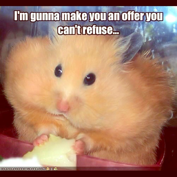 Let's make a deal.  I want you to have it....