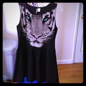 h&m tiger dress.