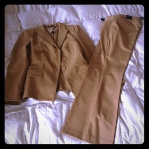 Express pant suit jacket and Editor pants
