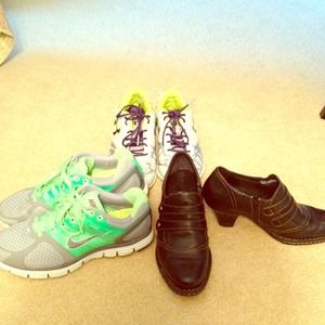 RESERVED. 3 pairs of shoes. 😄🎃👍👀