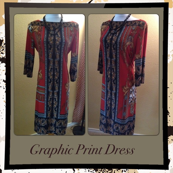 Forever Dresses & Skirts - Graphic Print Dress