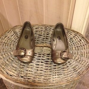 💝Gold buckle flats💝