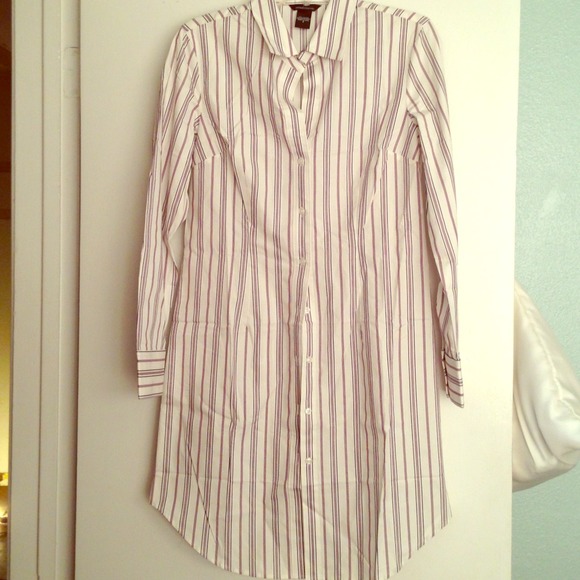 NWOT Stripes Dress Shirt