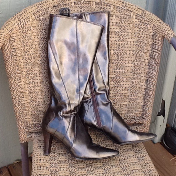 Impo Stretch Bronze Metallic Boots