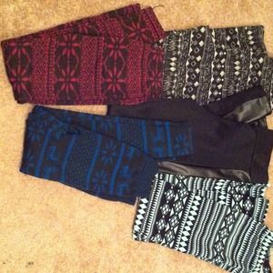 Winter leggings! $35 FOR ALL 5!