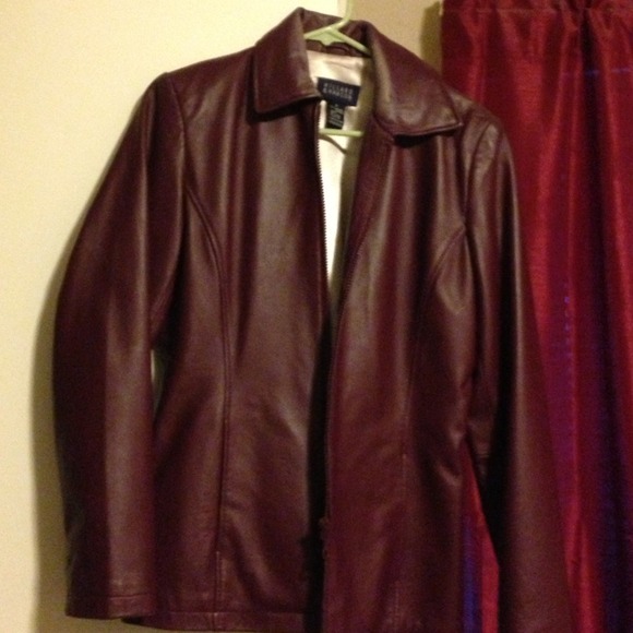 Leather jacket