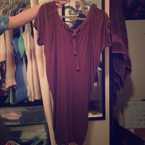 Brown dress