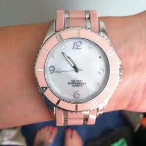 Pink watch
