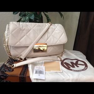 Michael kors quilted handbag.