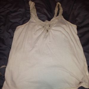 White tank top