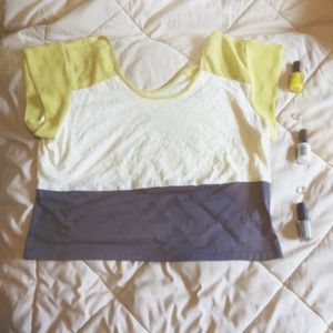 💛 Color-Blocked Tee 💛