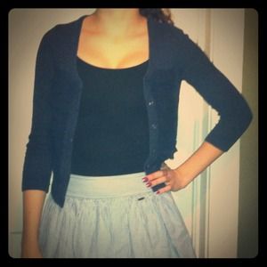 Navy blue Hollister cardigan *REDUCED*