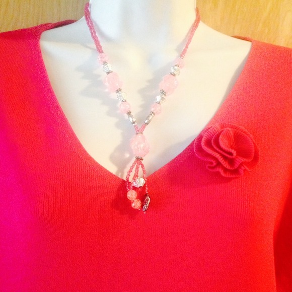 W.D.N.Y Pink women's shirt - Picture 2 of 2