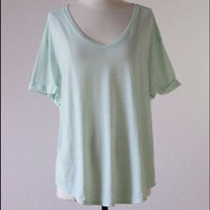 SOLD!!!!!!Lululemon striped mint green top