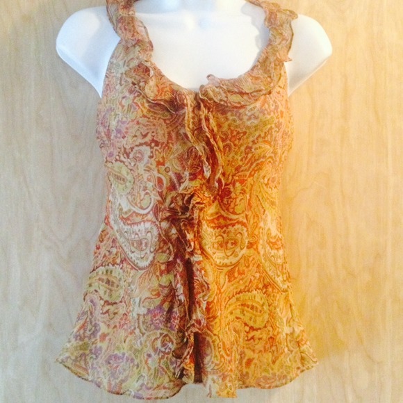 Ralph Lauren brown top - Picture 2 of 3